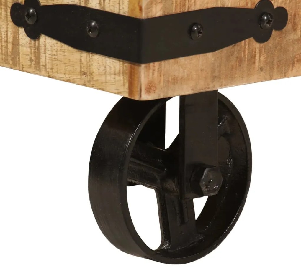 Suporte para roupa c/ rodas 90x35x190 cm mangueira maciça/ferro