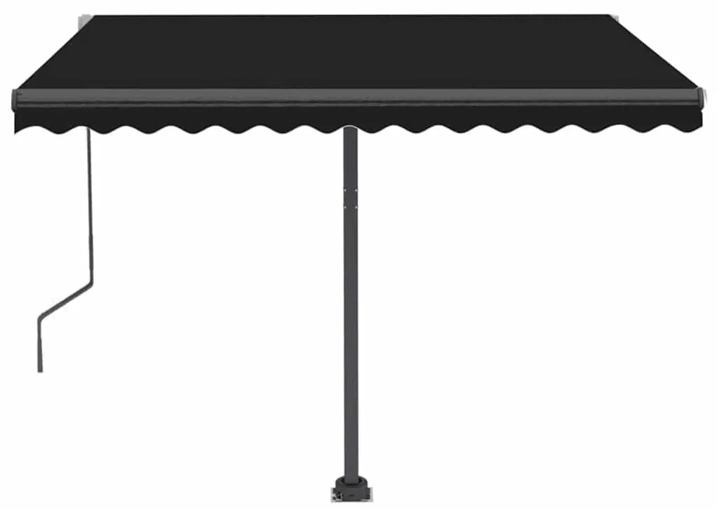 Toldo automático independente 350x250 cm antracite