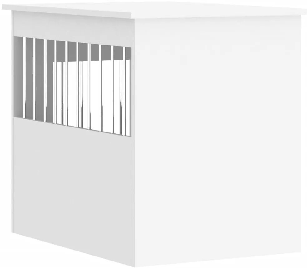 Móvel casota para cão 55x75x65 cm derivados de madeira branco