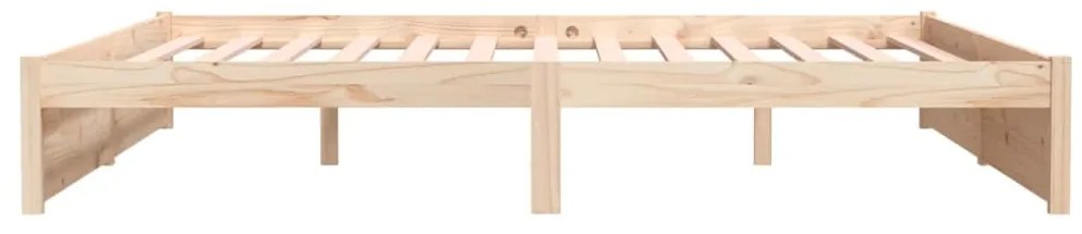 Estrutura de cama super king 180x200 cm madeira maciça