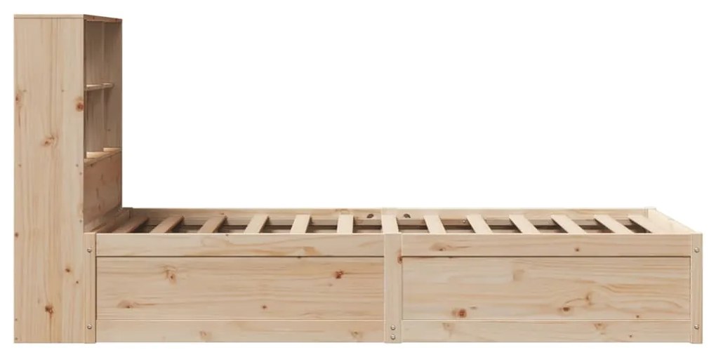 Cama sem colchão 90x200 cm madeira de pinho maciça