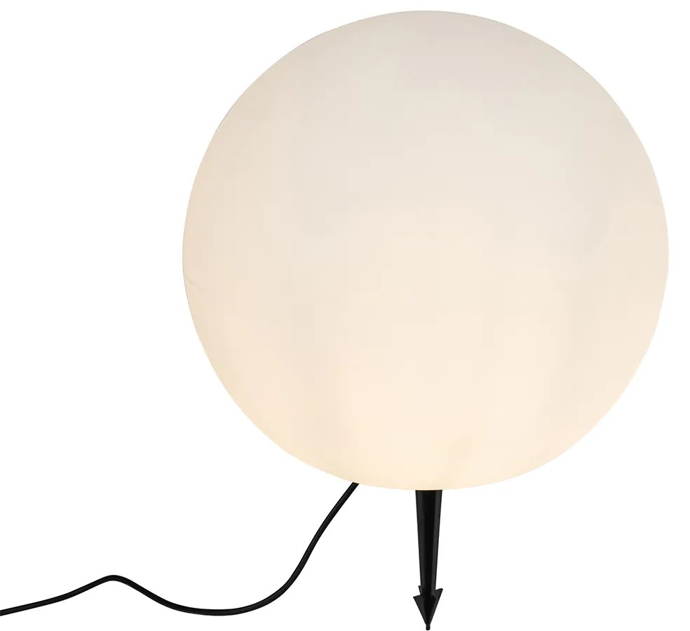 Candeeiro de exterior moderno branco 45 cm IP65 - Nura Moderno