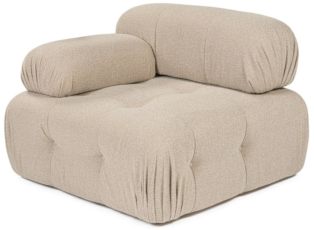 Sofá de 1 Lugar Doblo – Pêssego – 100x100x80 cm