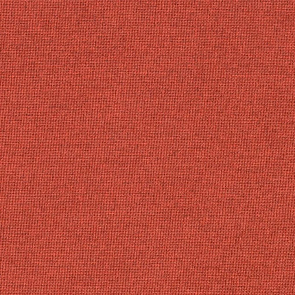 Almofadão banco jardim 100x50x7cm mesclado vermelho