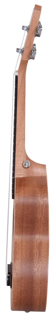 Ukelele 21 Polegada Ukelele Soprano de Iniciação para Iniciantes Ukelele Concerto Hawaiian Cordas Aquila Nylon Material Madeira 53x17.5x6.2cm