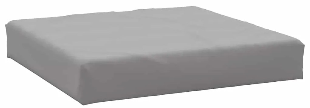 Almofadões p/ móveis de paletes 3 pcs tecido oxford cinzento