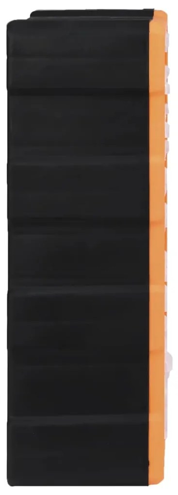 Caixa organizadora com 60 gavetas 38x16x47,5 cm