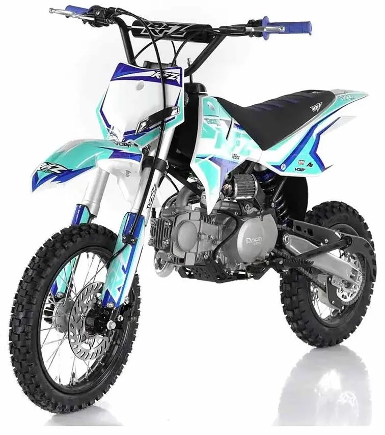 Mota Crianças PIT BIKE 125cc RFZ APOLLO 14/12 (4 VELOCIDADES) Branca