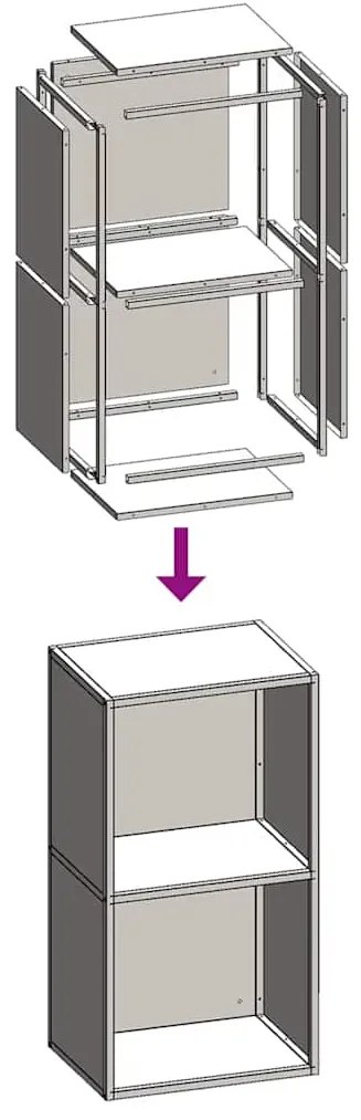 Suporte para lenha 40x30x75 cm aço laminado a frio antracite