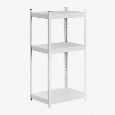 Estante De Aço Com 3 Prateleiras (120x60 Cm) Crenzi Branco - Sklum