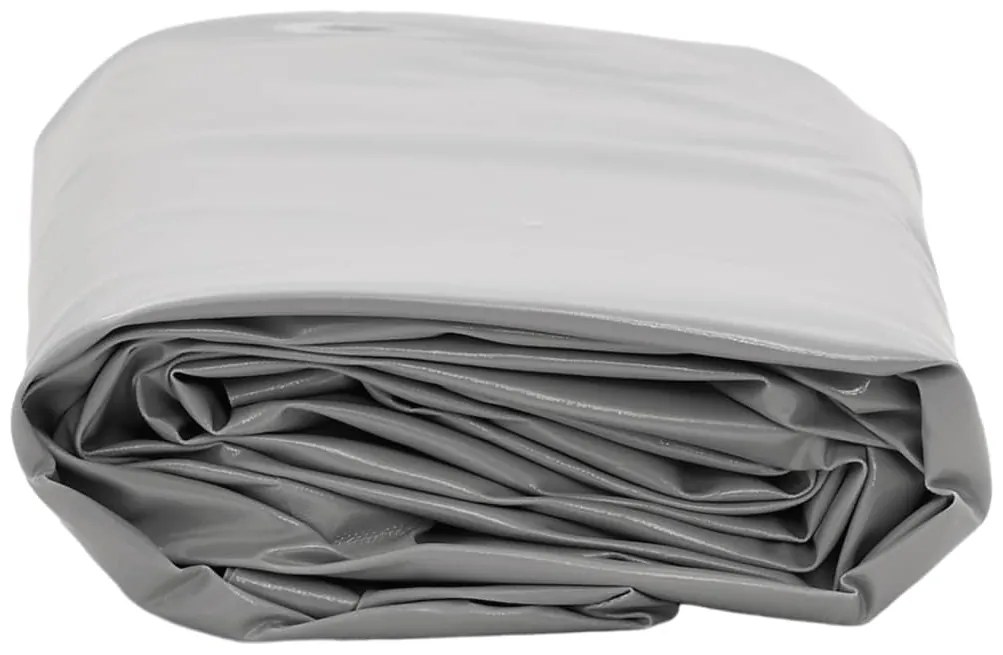 Lona Ø 2,2 m 650 g/m² cinzento
