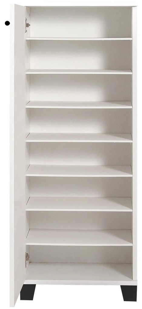 Sapateira Filinta – Branco/Preto – 50 cm x 127 cm x 38 cm
