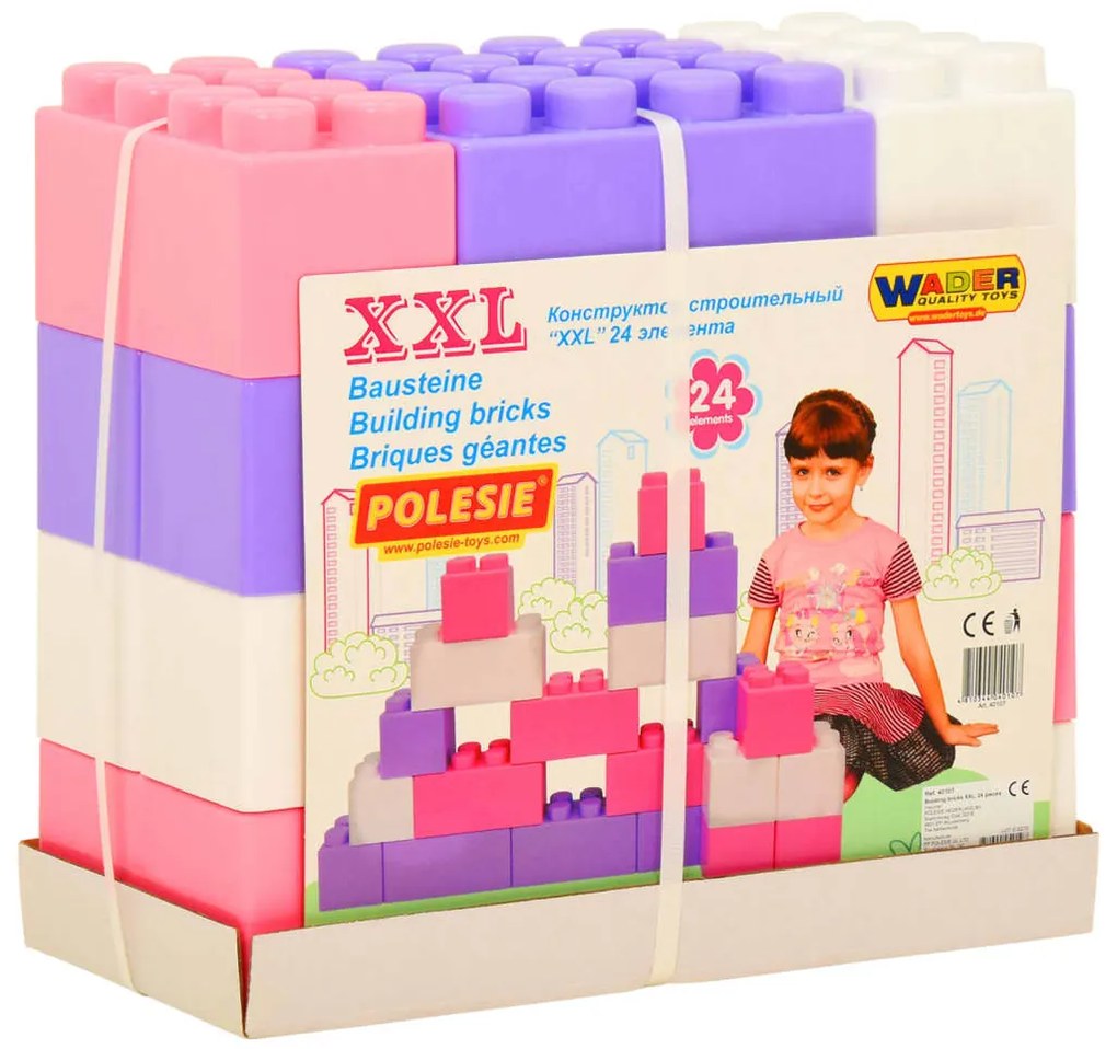 80291 Polesie wader Blocos de brincar XXL 24 peças