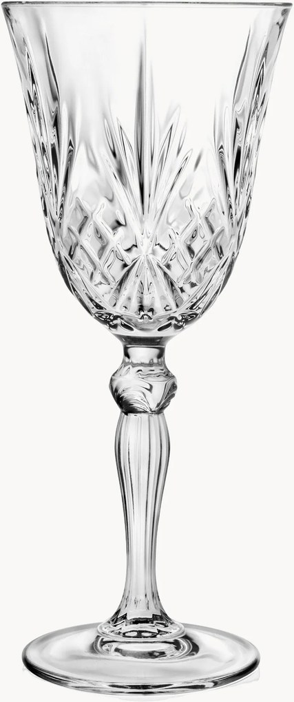 Copos de vinho tinto em cristal Melodia, conjunto de 6