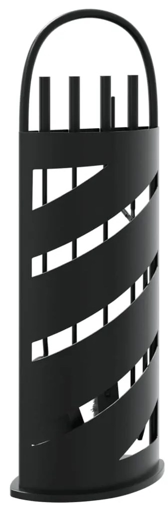 Conjunto de ferramentas para lareira 5 pcs 23x15x66 cm aço