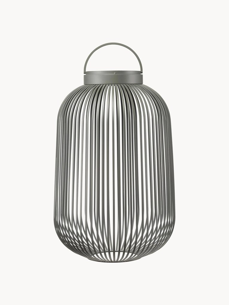Candeeiro de mesa LED portátil para exterior Lito, Alt 49 cm