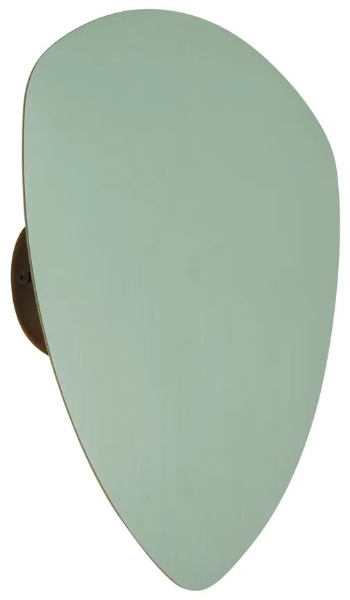 Candeeiro de parede de design verde orgânico 20 cm 2-luzes - Pulley Design