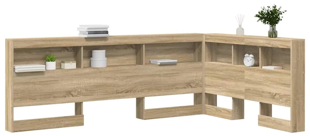 Cabeceira de armazenamento Carvalho sonoma 120 cm
