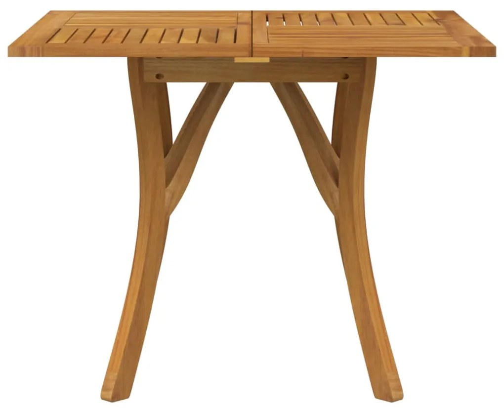 Mesa de jardim 85x85x75 cm madeira de acácia maciça