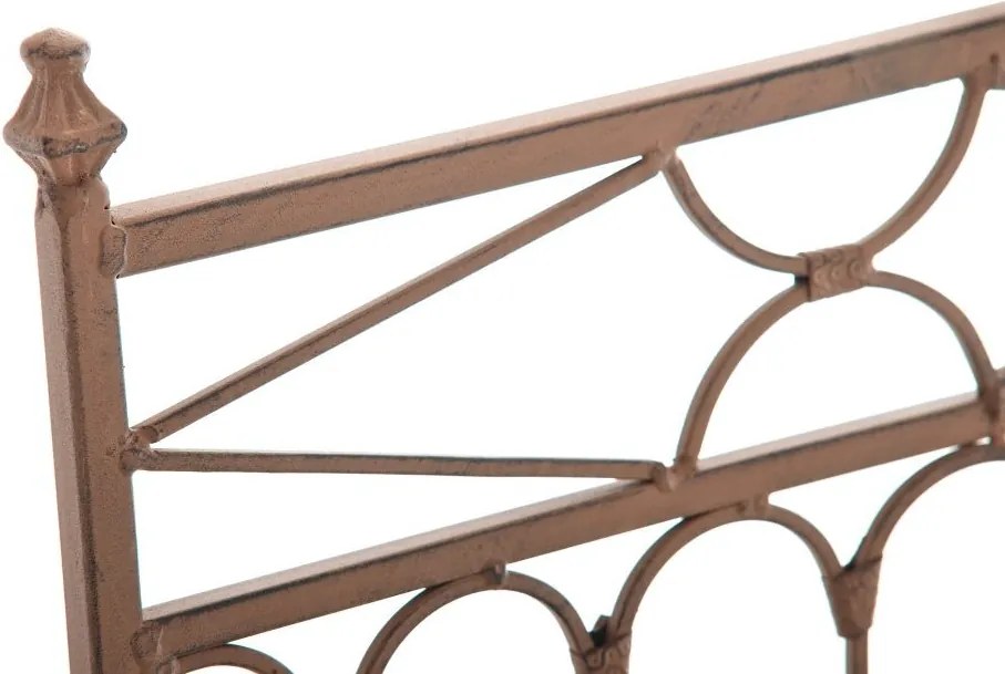 Cadeira de jardim dobrável Asina 40 x 95 x 40 cm Castanho antigo