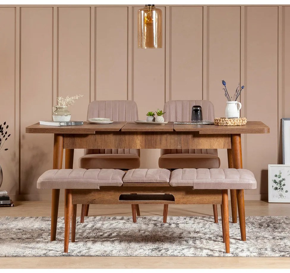 Cadeira Vina – Nogueira – 47x89x46 cm