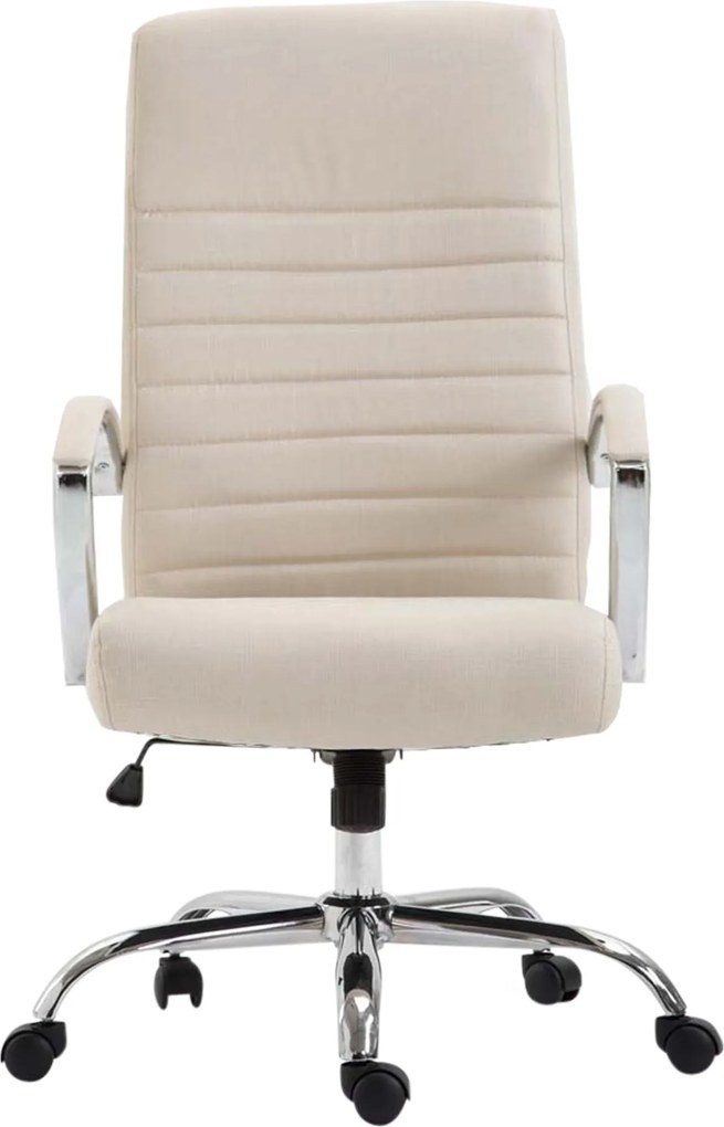 Cadeira de Escritório Valais de tecido Creme