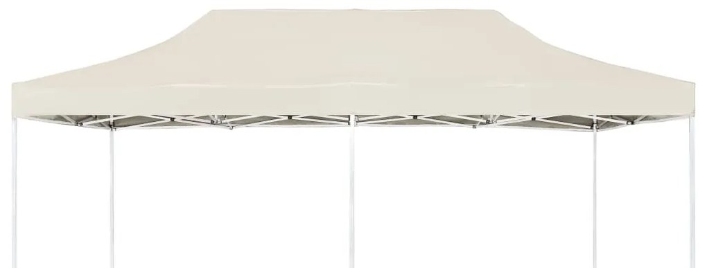 Tenda dobrável profissional para festas alumínio 6x3m creme