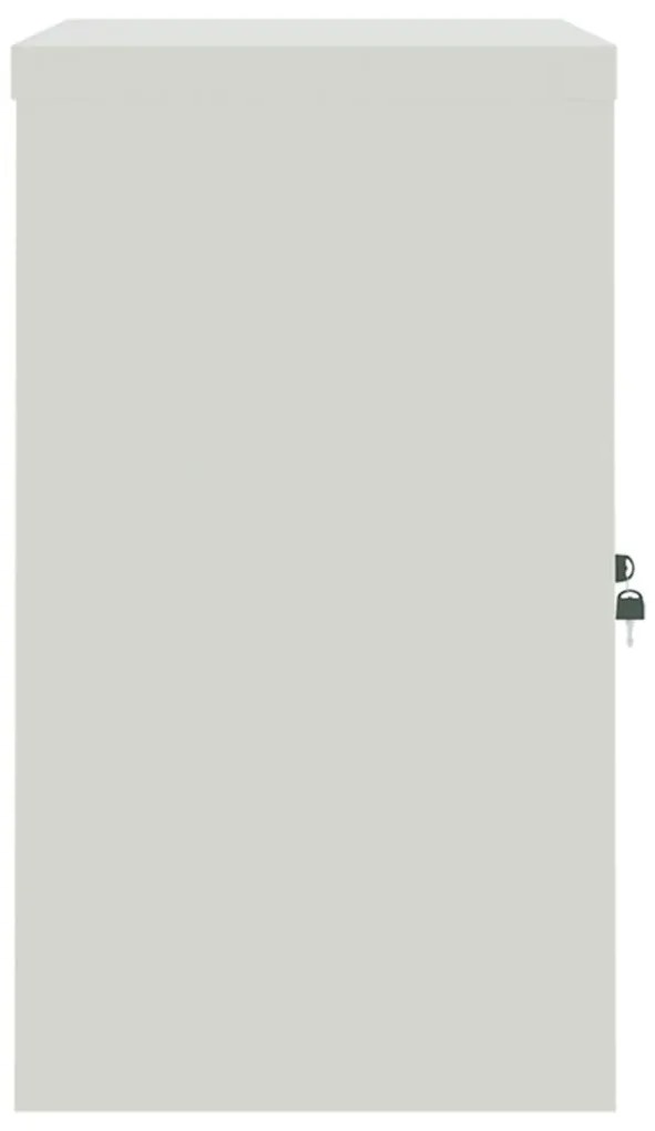 Arquivador 90x40x70 cm aço cinzento-claro