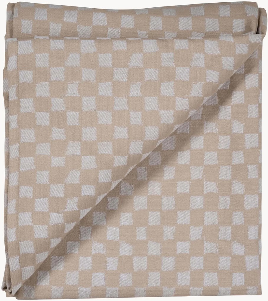 Toalha de mesa em algodão orgânico Checki