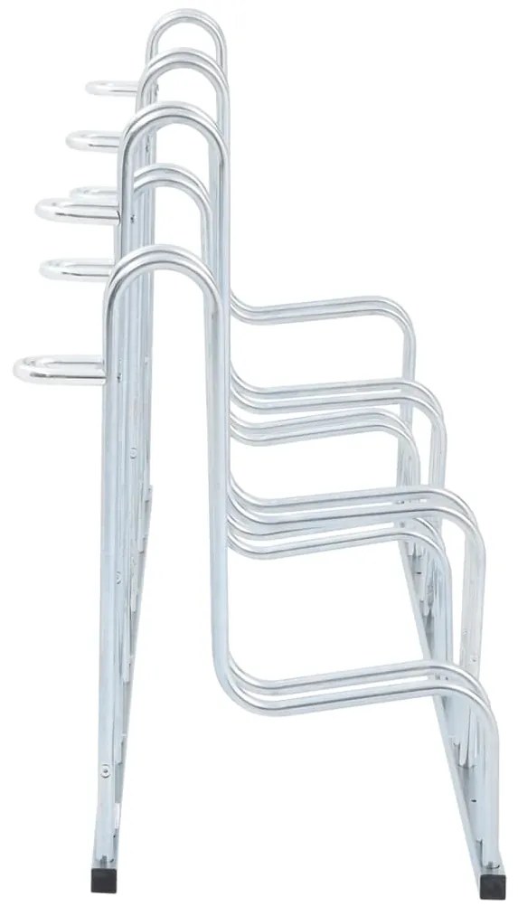 Suporte independente para 6 bicicletas aço galvanizado