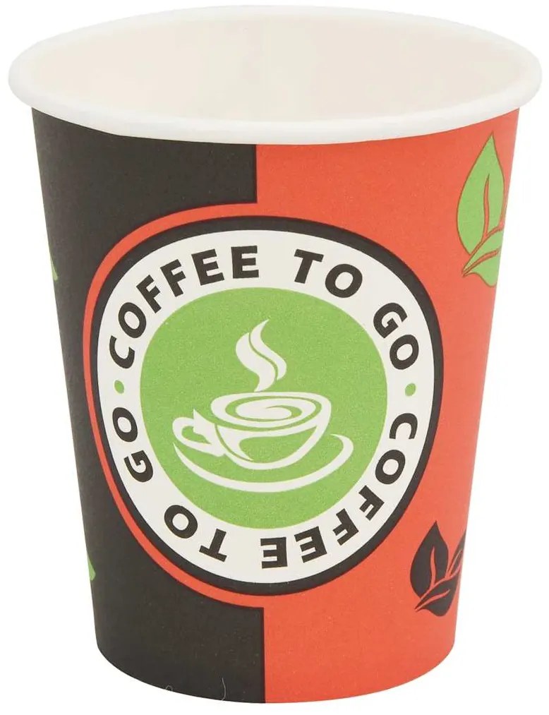 Copos de café descartáveis 1000 pcs papel 240 ml (8 oz)
