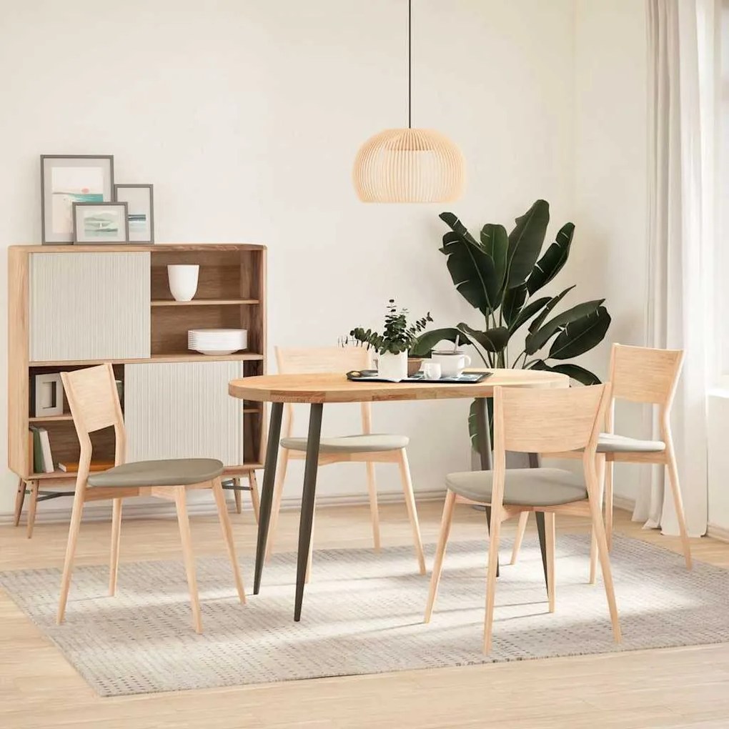 Pés de mesa de console formato cônico 4 peças aço natural 72-73 cm aço