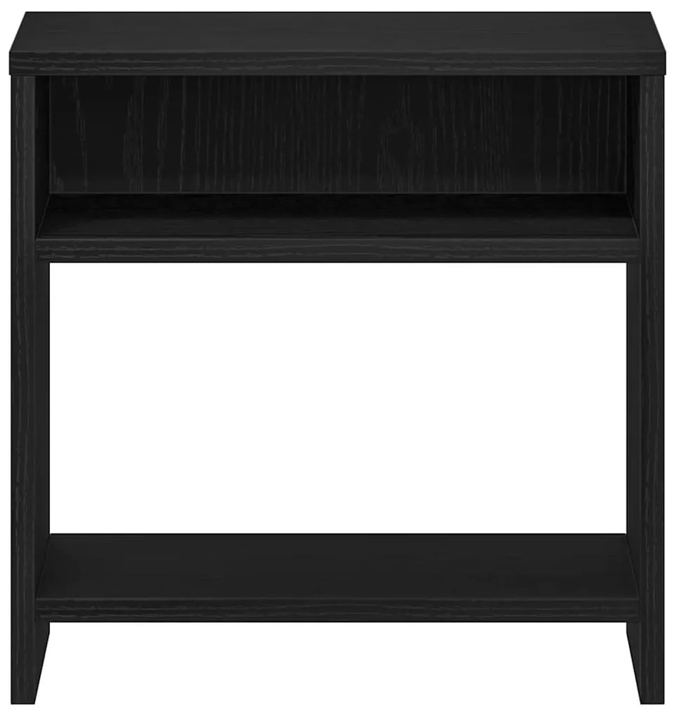 Mesa de cabeceira 40x30x40 cm deriv. de madeira carvalho preto