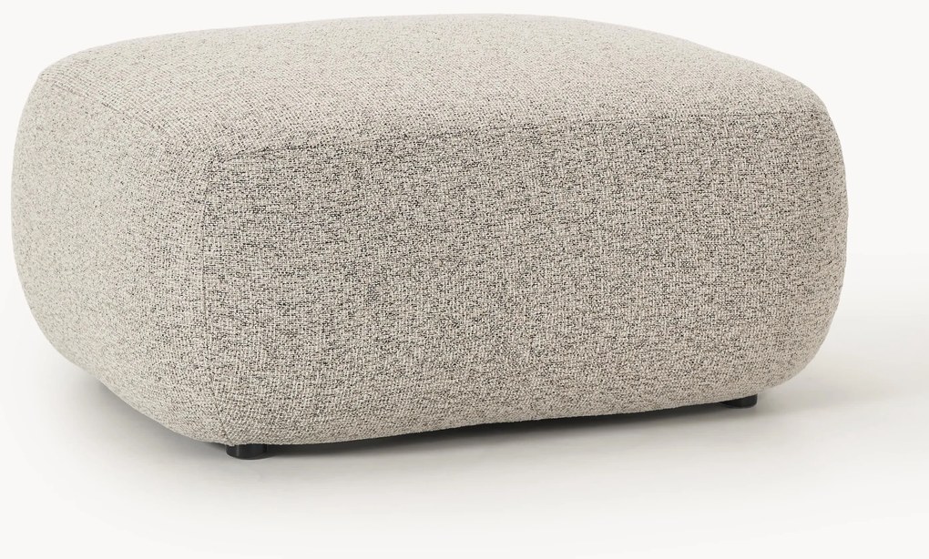 Bouclé Sofa Ottoman Sofia