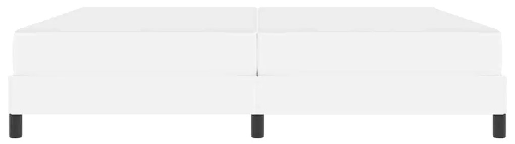 Cama Outros Branco Puro 200 x 200 cm Couro sintético