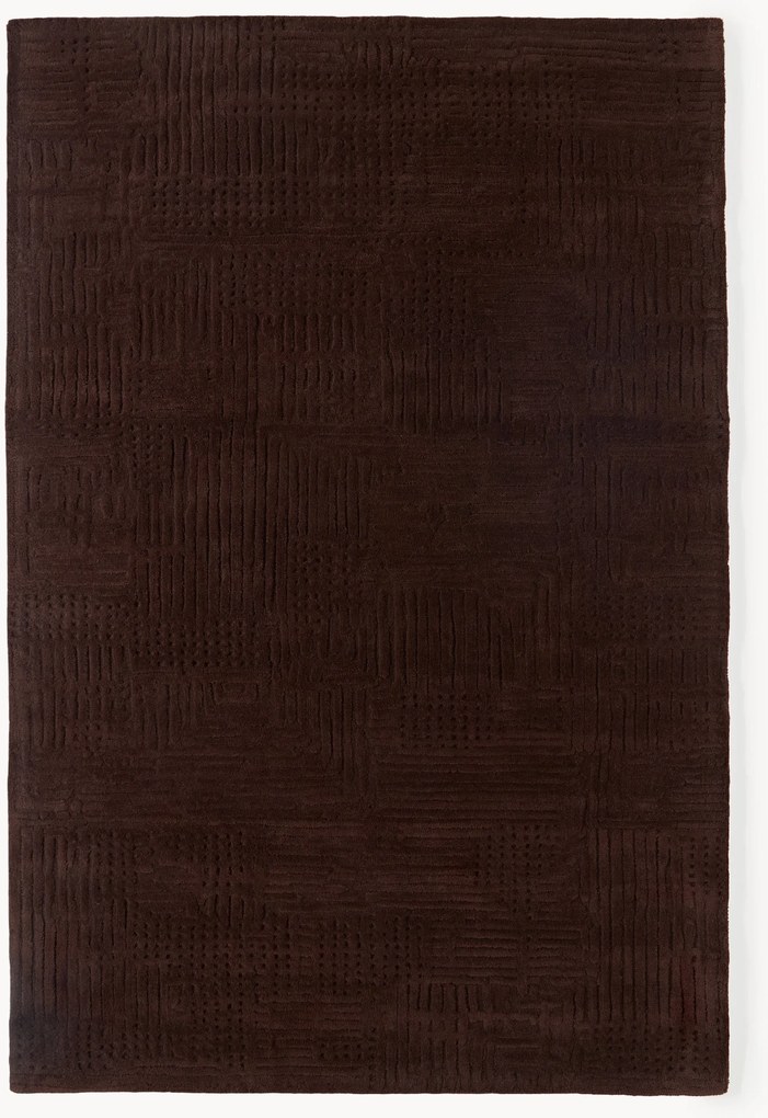 Tapete em lã tecido à mão Merima