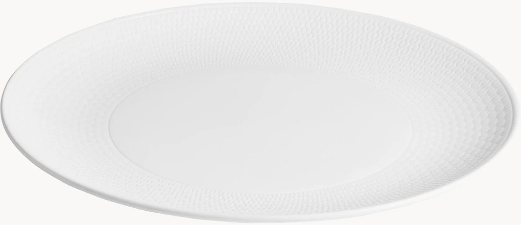 Prato em Fine Bone China Intaglio