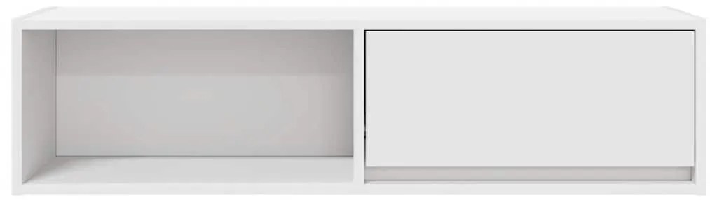 Móveis de TV 2 pcs 100x31x25,5 cm deriv. madeira branco