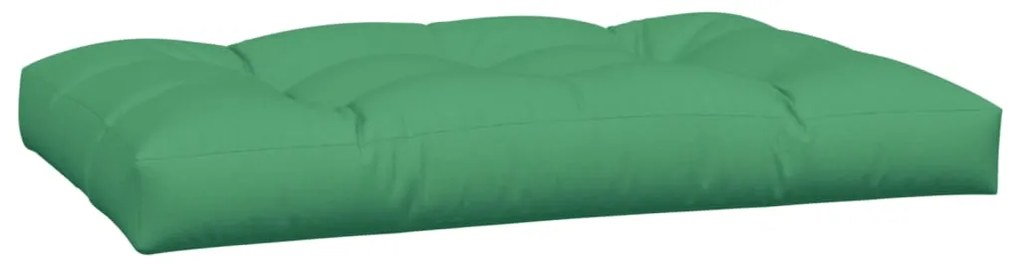 Almofadões para móveis de paletes 2 pcs tecido verde