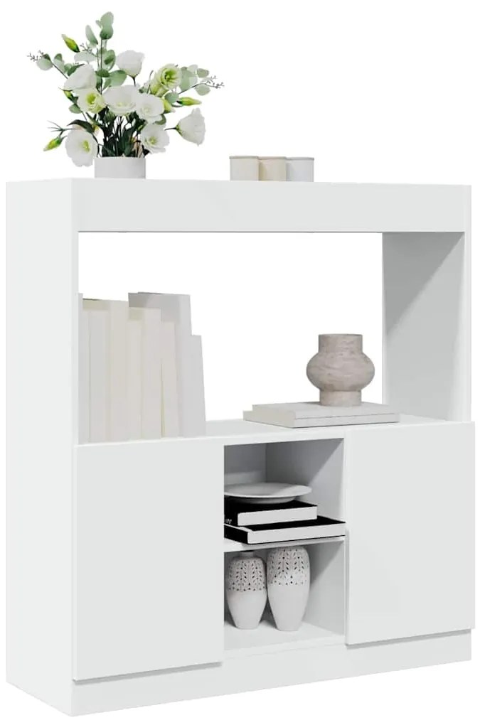 Armário alto 92x33x100 cm derivados de madeira branco