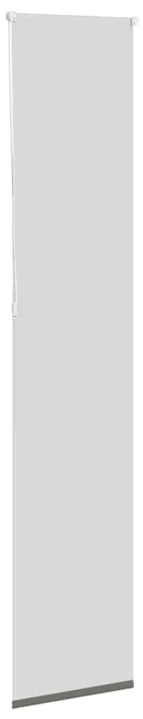 Persiana de enrolar 45x210 cm largura tecido 40,7 cm poliéster