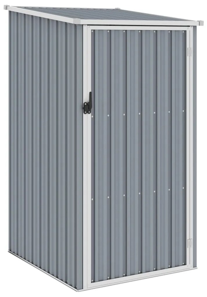 46290 vidaXL Abrigo de jardim 87x98x159 cm aço galvanizado cinzento