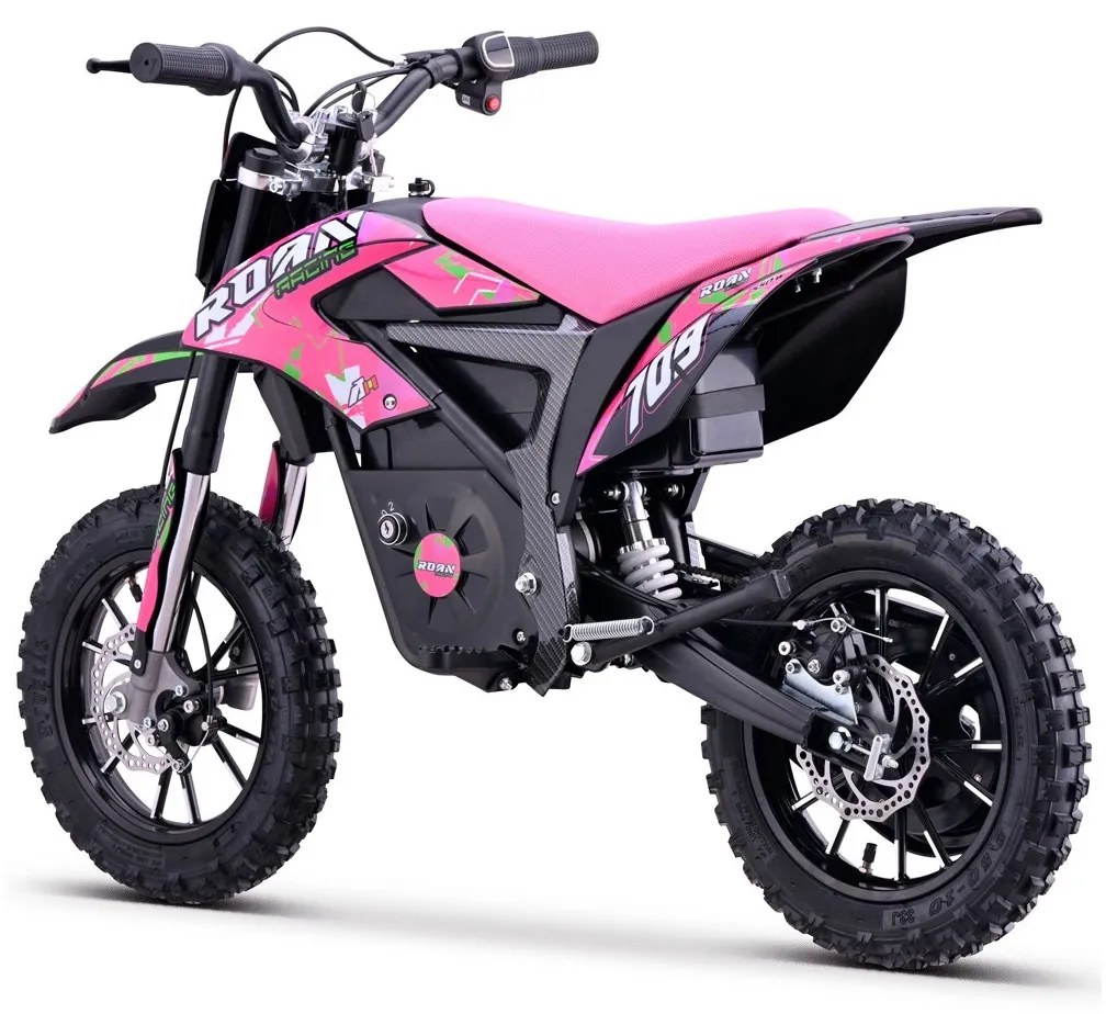 Mini moto elétrica para crianças MINICROSS 709 550W Rosa