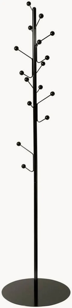 Bengaleiro de pé com cabides em madeira Bill