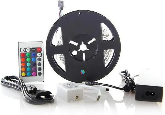 Solight WM55 - Tira LED com controlo remoto 7,2W/12V 3m