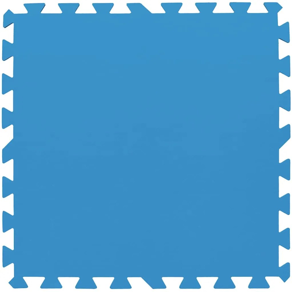 Protetores para piso de piscinas 8 pcs azul 58220