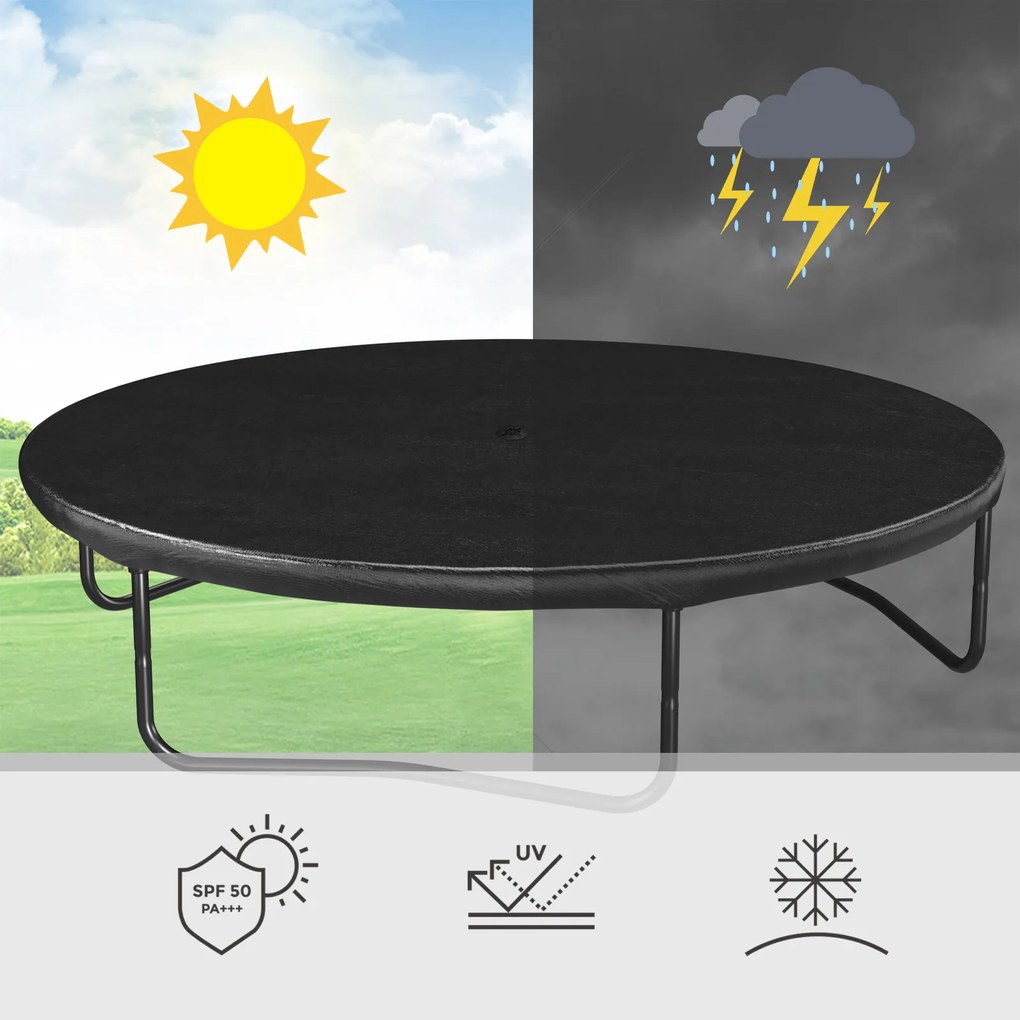 Cobertura para trampolim de Ø 305 cm (ESTRUTURA NÃO INCLUIDA) Preta