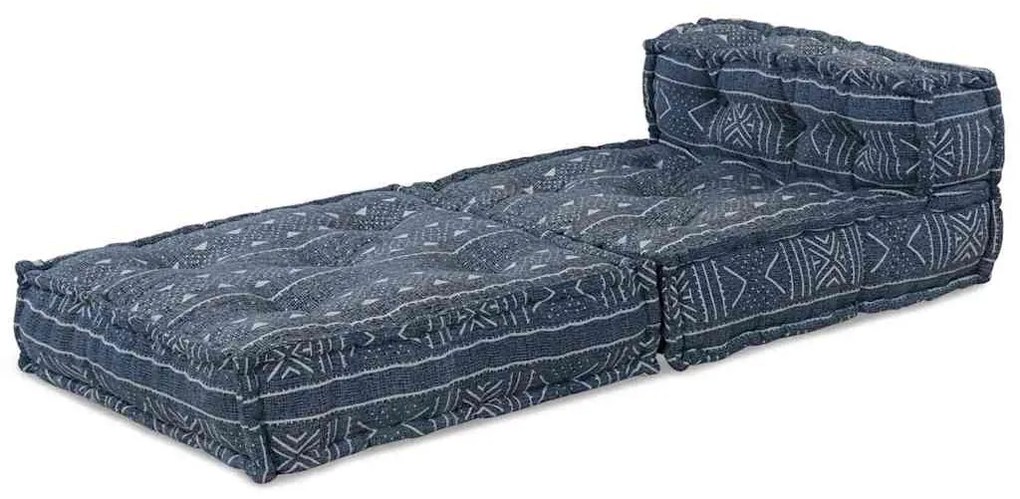 Pouffe Modular Índigo 70x70x54 em Tecido da