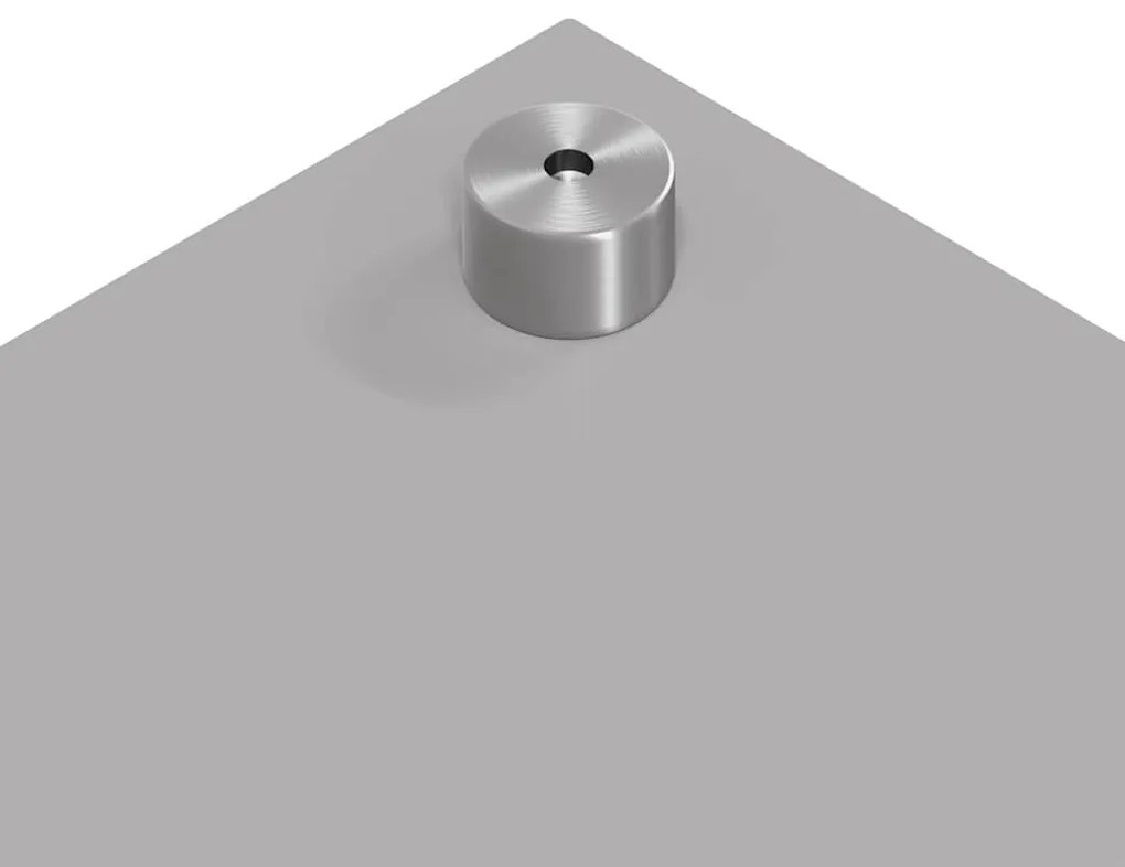 Luminária de Revestimento para a Cozinha vidaXL Cinza Claro 100x50x0,6