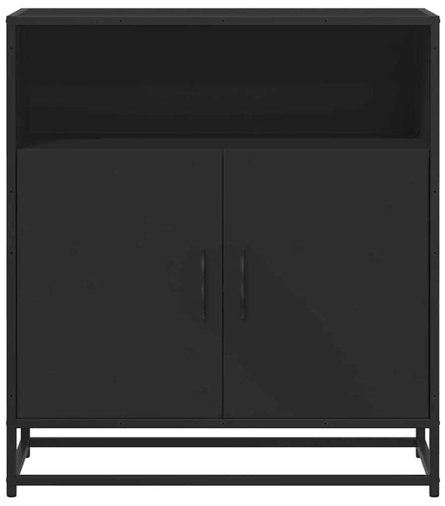 Aparador 68x35x76 cm derivados de madeira preto